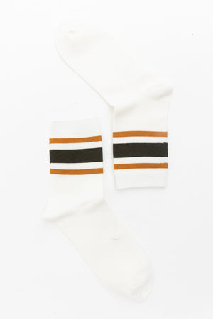 Varsity Crew Striped Socks