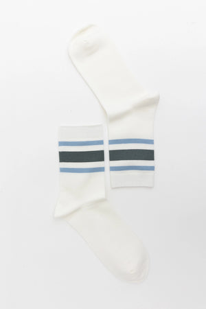 Varsity Crew Striped Socks