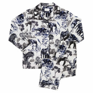 Safari Toile Luxe Pima Cotton Pajama