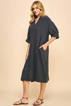 Beckett Loose Fit Midi Dress