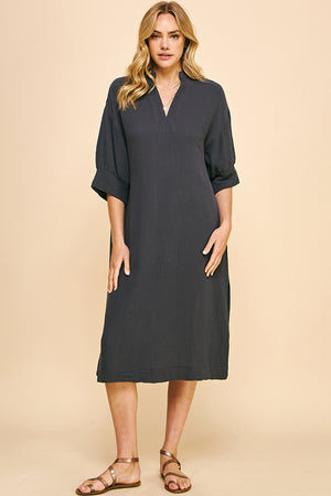 Beckett Loose Fit Midi Dress