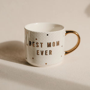 Best Mom Tile Coffee Mug