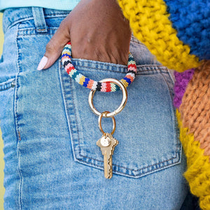 Ink & Alloy Chloe Bead Key Ring