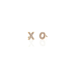 Kris Nations XO CZ Earrings