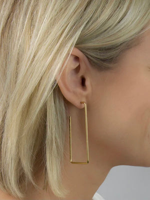 Not A Square Hoop Earring