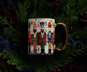 Rifle Paper Co. Nutcracker Brigade Porcelain Mug