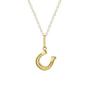 Kris Nations Horseshoe Charm Necklace