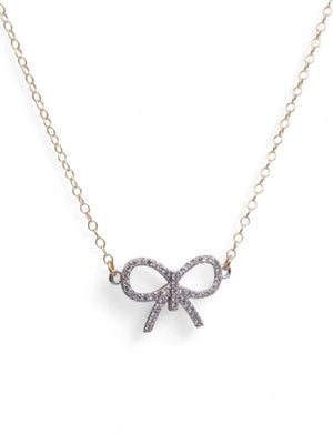 Prim & Proper Bow Necklace