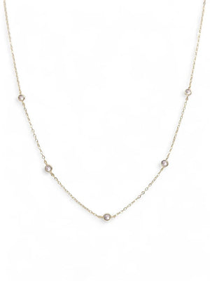 Cavalier CZ Necklace