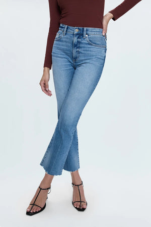 Pistola Lennon Rhythm Vintage Crop Cut Denim