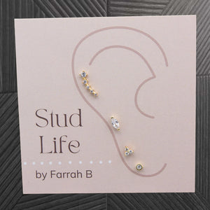 Stargazer Stud Earring Set