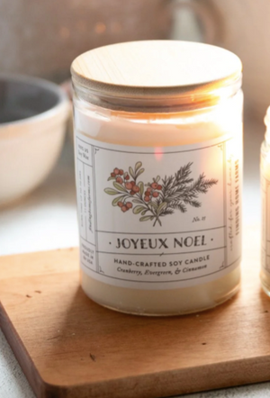 FHF Joyeux Noel Candle