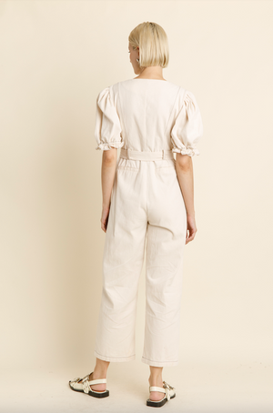 Emmie Contrast Stitch Jumpsuit