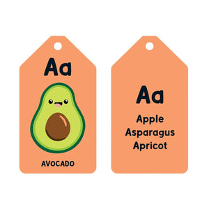 A is for Avocado Ring Flash Cards