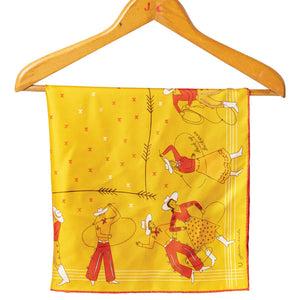 Jenni Earle Lasso Buck Up Buckaroo Silk Bandana