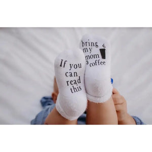 If You Can Read Baby Socks