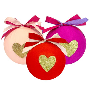 Deluxe Surprise Ball Romance Glitter Heart