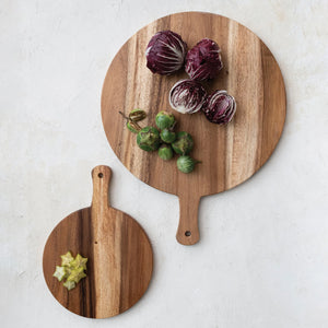 Suar Wood Cheese & Cutting Board