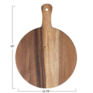 Suar Wood Cheese & Cutting Board