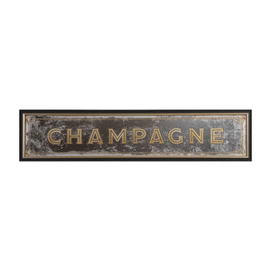 Antiqued Champagne Mirror