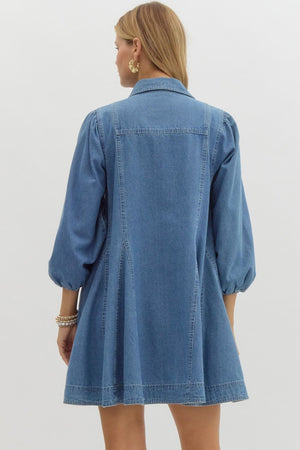 Dolly Denim Mini Dress