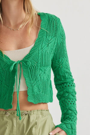 Kelly Knit Cropped Sweater