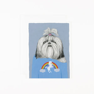 Shih Tzu Unicorn Pride Tee