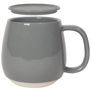 Heirloom Stoneware Mug w/ Warming Lid