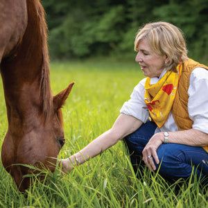 Jenni Earle Lasso Buck Up Buckaroo Silk Bandana