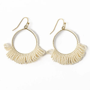 Ink & Alloy Kendra Fringe Hoop Earring