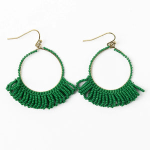 Ink & Alloy Kendra Fringe Hoop Earring