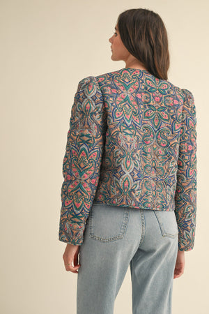 Paige Quilted Paisley Jacket