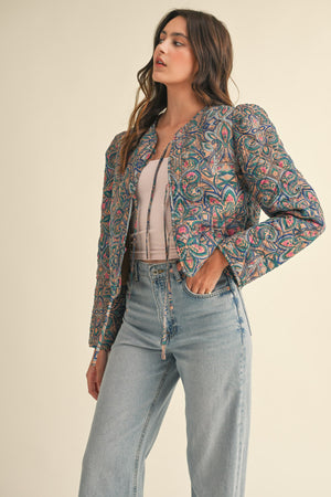 Paige Quilted Paisley Jacket