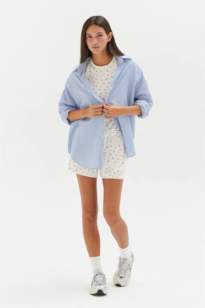 Blake Textured Boyfriend Shirt