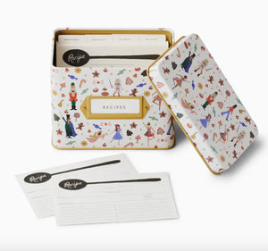 Rifle Paper Co. Nutcracker Recipe Box