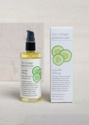 Cottage Greenhouse Cucumber & Honey Dry Body Oil