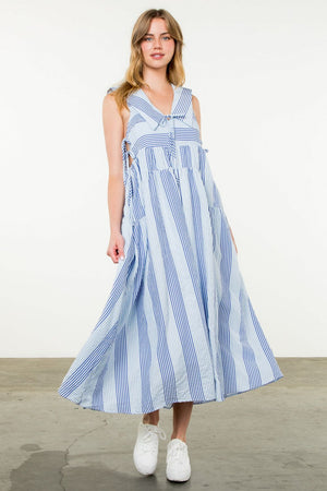 Scout Sailor Striped Midi Dress