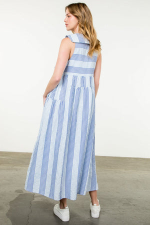 Scout Sailor Striped Midi Dress