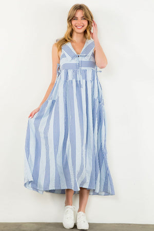 Scout Sailor Striped Midi Dress