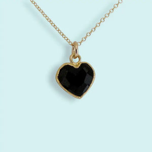 Heart of Stone Onyx Gem Necklace