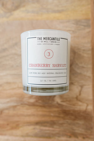 Mercantile Cranberry Harvest Candle