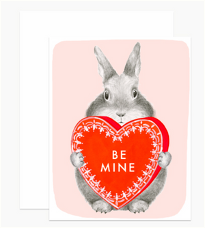 Be Mine Bunny Card