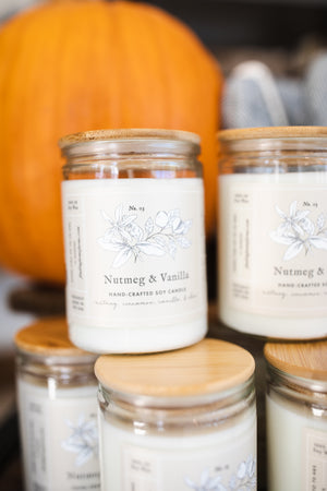 FHF Nutmeg + Vanilla Candle